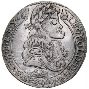Hungary, Leopold I 1657-1705, XV krajcarów 1685 K-B, Kremnica.