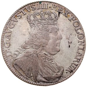 August III 1733-1763, 18 pennies 1754, Leipzig.