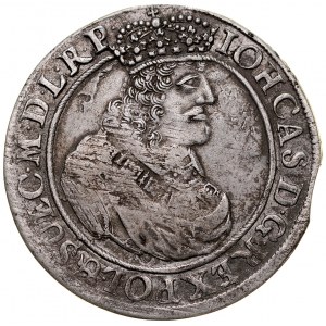 John II Casimir 1649-1668, Ort 1663, Gdansk.