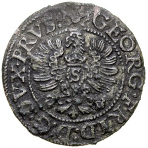 Knížecí Prusko, Jiří Fridrich 1578-1603, skořápka 1591, Königsberg.