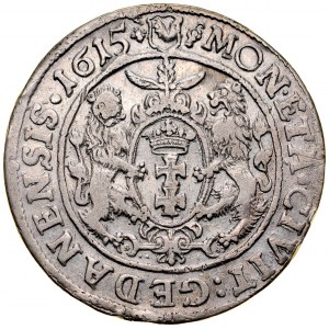 Zygmunt III 1587-1632, Ort 1615 S-A, Gdańsk.