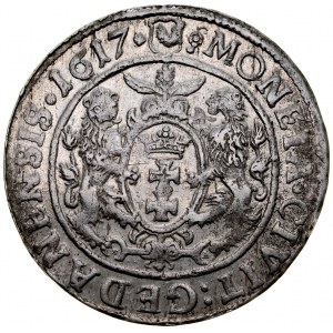 Žigmund III. 1587-1632, Ort 1617, Gdansk.