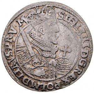 Žigmund III. 1587-1632, Ort 1622, Bydgoszcz. Chyba v kráľovskom mene, legenda na reverze začínajúca AM.