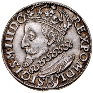 Zygmunt III 1587-1632, Trojak 1600, Kraków.