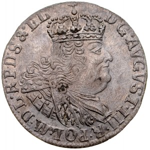 August III. 1733-1763, Sixthak 1761 REOE, Gdansk.