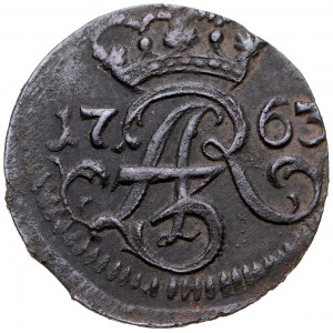 August III. 1733-1763, Shelagh 1763 ICS, Elbląg.