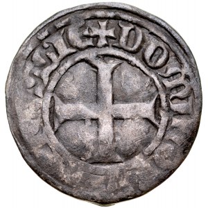 Winrych von Kniprode 1351-1382, Quarterly, Av.: Teutonic shield, Rv: Straight cross, Torun.