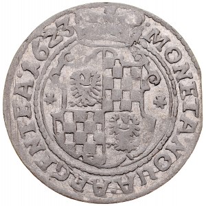 Slezsko, knížectví legnicko-brzesko-wołowskie, Jerzy Rudolf z Legnice 1621-1653, 24 krajcary 1623, Legnica.