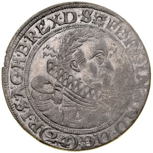 Schlesien, Ferdinand II. 1620-1637, 24 krajcary 1623 B-Z, Wrocław.