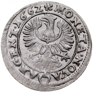 Schlesien, Herzogtum Legnicko-Brzesko-Wołowskie, Jerzy III Brzeski 1654-1664, 3 krajcary 1662, Brzeg.