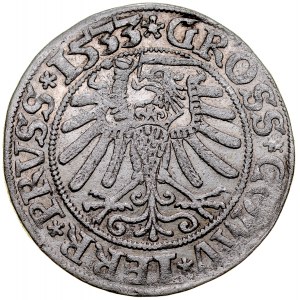 Zygmunt I Stary 1506-1548, Grosz 1533, Toruń.