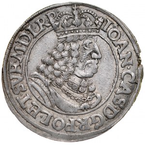 Jan II Kazimír 1649-1668, Ort 1661 HD-L, Toruň.