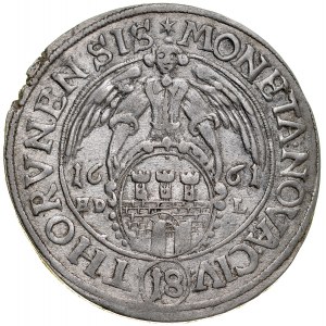 Johannes II. Kasimir 1649-1668, Ort 1661 HD-L, Toruń.