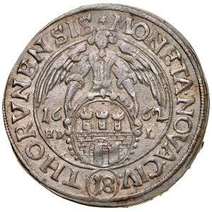 Jan II Kazimierz 1649-1668, Ort 1662/1 HD-L, Toruń.