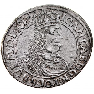 John II Casimir 1649-1668, Ort 1663 HD-L, Torun.