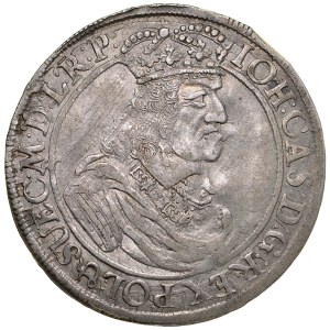 Johannes II. Kasimir 1649-1668, Ort 1662 D-L, Danzig.