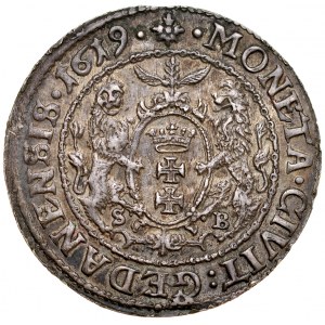 Zygmunt III 1587-1632, Ort 1619 S-B, Gdańsk.