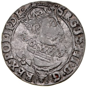 Zikmund III. 1587-1632, šestý z roku 1626, Krakov. GROS/SIGIS