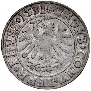 Sigismund I the Old 1506-1548, Grosz 1531, Torun.