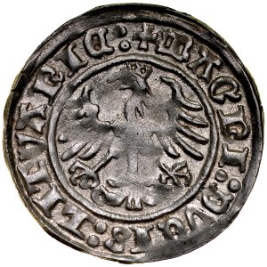 Sigismund I. der Alte 1506-1548, Halbpfennig 1511, Vilnius.