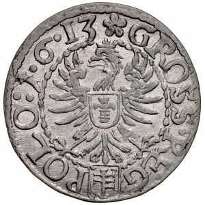 Sigismund III 1587-1632, Grosz 1613, Cracow.