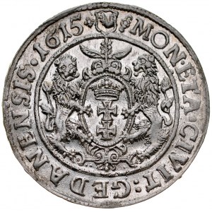 Zygmunt III 1587-1632, Ort 1615 S-A, Gdańsk.