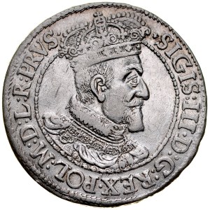 Sigismund III 1587-1632, Ort 1616 S-A, Gdansk.