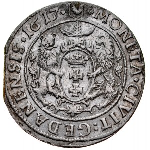 Zygmunt III 1587-1632, Ort 1617 S-A, Gdańsk.