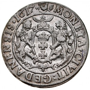 Zygmunt III 1587-1632, Ort 1617 S-A, Gdańsk.