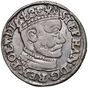 Stefan Batory 1576-1586, Trojak 1584 I-D, Olkusz.