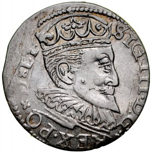 Sigismund III. 1587-1632, Trojak 1596, Riga.