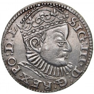 Zygmunt III 1587-1632, Trojak 1588, Ryga.