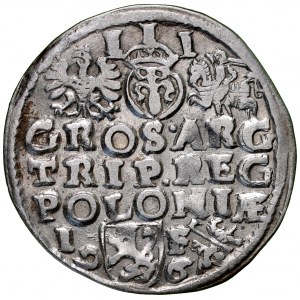 Sigismund III. 1587-1632, Trojak 1596, Lublin.