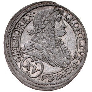 Rakúsko, Leopold I. 1657-1705, XV krajcars 1694 I-A, Graz.