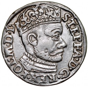 Stefan Batory 1576-1586, Trojak 1584 I-D, Olkusz.