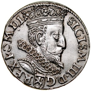 Zygmunt III 1587-1632, Trojak 1603, Kraków.