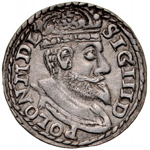 Zygmunt III 1587-1632, Trojak 1600, Olkusz.