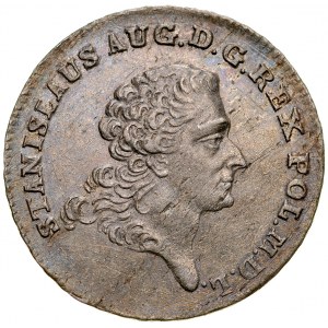 Stanislaw August Poniatowski 1764-1795, Two-dollar 1768 I-S, Warsaw.