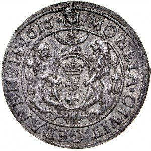 Žigmund III. 1587-1632, Ort 1616 S-A, Gdansk.