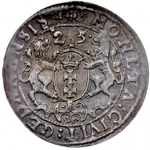 Sigismund III 1587-1632, Ort 1625, Gdansk.