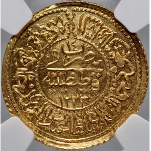 Türkei, Mahmud 1808-1839, Rumi Altin AH 1223/14, Istambul.