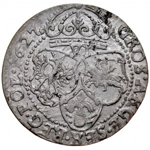 Žigmund III. 1587-1632, šiesty z roku 1627, Bydgoszcz.