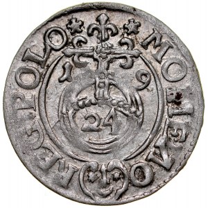 Sigismund III 1587-1632, Półtorak 1619, Bydgoszcz. Inverted N.
