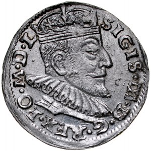 Sigismund III 1587-1632, Trojak 1592, Vilnius.