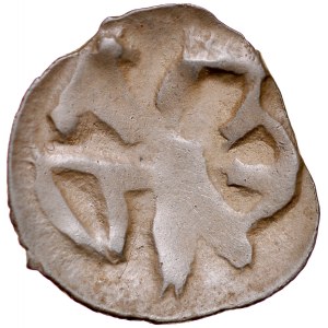 Lithuania, Vytautas Kiejstutovic 1392-1430, 1/2 penny 1396-1401, denarius?, Vilnius, RR.