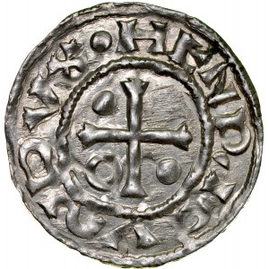 Germany, Heinrich II 985-995, Denar, Regensburg.