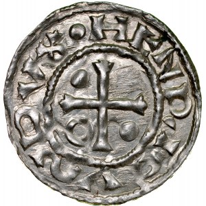 Nemecko, Heinrich II 985-995, Denar, Regensburg.