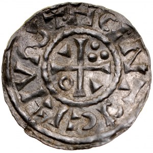Germany, Heinrich II 1002-1024, Denar, Regensburg.