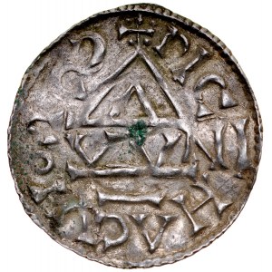 Germany, Heinrich II 1002-1024, Denar, Regensburg.