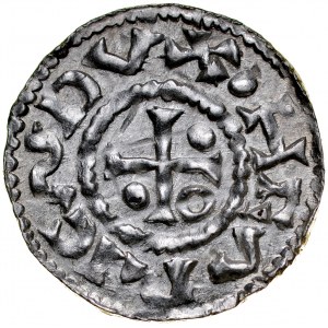 Deutschland, Heinrich II. 985-995, Denar, Nabburg.